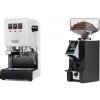 Gaggia Classic E24 BC, white + Eureka Mignon Specialita Smart, CR black