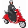 Held nepremokavá (zateplená) pláštenka/deka na scooter, čierna, textil