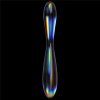 LoveToy Twilight Gleam Glass Dildo Double Delight