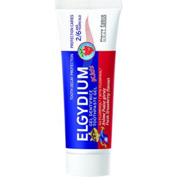 Elgydium Kids gel.ZP s fluorin.2-6 let 50 ml jahoda