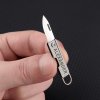 Prívesok na kľúče Mikro nožík vlastný dizajn