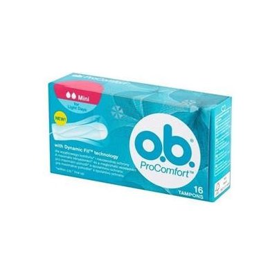 o.b. Ultimate Comfort Mini 16ks dámske hygienické tampóny