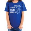 Fajntričko Kids Detské tričko - Budem veľká ségra, Farba kráľovská modrá, Strih/ Variant Detský
