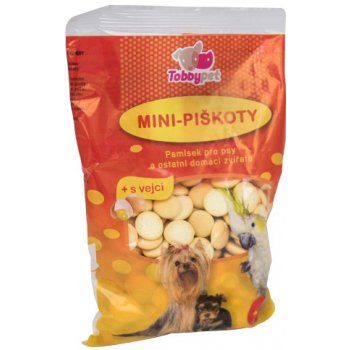 Tobby PIŠKOTY MINI krmné 120g -10417