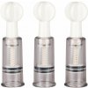 EasyToys Fetish Nipple & Clit Suckers 3 pcs, sada 3 ks prísaviek