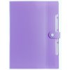 RAXTOL obal A4 gombík a priehradky fialový 35520