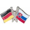 Odznak dvojvlajkový Slovensko-Nemecko