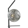 Klausen | Klausen 108002 - Stolná lampa JUNO 1xE27/7W/230V šedá/čierna | KS0249