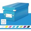 Archivačná krabica LEITZ WOW Click & Store CD 14.3 x 13.6 x 35.2 cm, modrá (60410036)