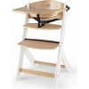KINDERKRAFT Stolička jedálenská Enock White wooden, Premium