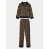 Dámske pyžamo YI90017 202 hnedé s potlačou - DKNY S