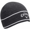 Unisex zimná čiapka Callaway Golf TA tmavošedá melírovaná