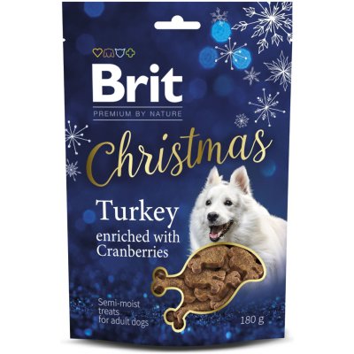 Brit Premium by Nature Vianočné polomäkké maškrty 180 g