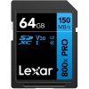 Lexar SDXC 64GB 800x PRO Class 10 UHS-I U1 (V30) LSD0800P064G-BNNNG