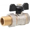 Ermetiq Mosadzný guľový ventil 1/2