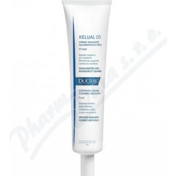 Ducray Kelual DS Soothing Cream upokojujúci krém na podráždenú a mastnú pleť s nadmerným olupovaním 40 ml