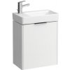 Kúpeľňová skrinka pod umývadlo Laufen Base 47x26,5x51 cm biela H4021011102611