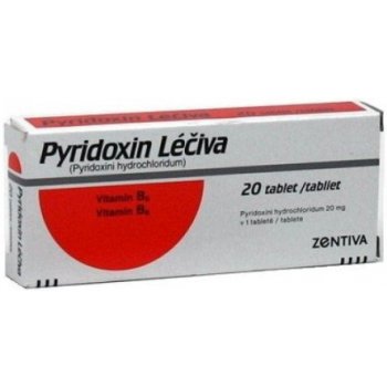 Pyridoxin Léčiva tbl.20 x 20 mg