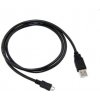 OEM Kabel C-TECH USB 2.0 AM/Micro, 2m, černý CB-USB2M-20B C-Tech