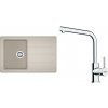Franke SET G263 SA 114.0700.737 - Set drez BFG 611-78 sahara + batéria FS 3230.031 chróm