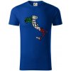 Mapy - názvy miest - Taliansko - Tričko z organickej bavlny - 2XL ( Kráľovská modrá )