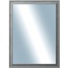 DANTIK - Zrkadlo v rámu, rozmer s rámom 60x80 cm z lišty KOSTELNÍ malá šedá (3167)