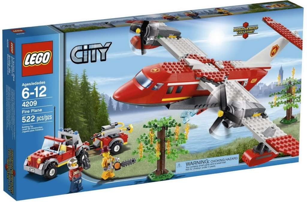 LEGO® City 4209 Hasičské lietadlo od 119,8 € - Heureka.sk