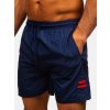 Tmavomodré pánske kúpacie šortky Bolf QD29