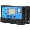 PWM LCD Regulátor Solárneho Nabíjania 12/24V 60A