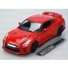 Bburago 2017 NISSAN GT R červená 1:24