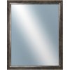 DANTIK - Zrkadlo v rámu, rozmer s rámom 40x50 cm z lišty IVANETE čierna (2940)
