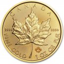 Royal Canadian Mint Maple Leaf Zlatá minca 1 oz