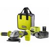 Ryobi ONE+ HP Aku uhlová brúska RAG18X, 18 V, 9200 ot./min., 5133005614