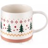 Porcelánový hrnček 380 ml so zimným motívom