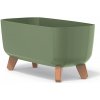 PROSPERPLAST Kvetináč GRACIA CASE 58cm zemitě zelený