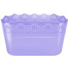 Truhlík Kvetináč LACE 28.5cm levanduľa