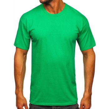 Bolf pánske tričko bez potlače B459 zelené
