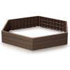 Nohel Garden Prosperplast IBWH BASE WOODY Vyvýšený záhon 148 cm Antracitová