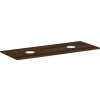Doska pod umývadlo Hansgrohe Xelu Q 136x1,6x55 cm tmavý orech 54118630