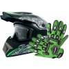 Prilba + Okuliare + Rukavice, veľkosť XL | Cross, Štvorkolka, ATV, Enduro, Kolobežka, BMX