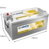 Varta ProMotive AGM 12V 210Ah 1200A 710 901 120