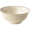 Made In Japan Udon miska Ridged Alabaster 18 cm