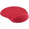 SBOX ergonomická podložka pod myš 23x19, červená (MP-01R)