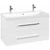Villeroy & Boch Avento skrinka 98x45.2x51.4 cm závesná kúpeľňová skrinka pod umývadlo biela A89200VE