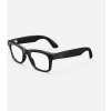 Meta RAY-BAN Meta Wayfarer (Standard) Smart Glasses - Shiny Black, Clear (Large) (RW4008)