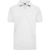 James & Nicholson Polokošile JN 801, krátký rukáv, pánská COT02080100113-white 3XL Bílá