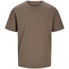 Jack & Jones Tričko Classic Unisex Tee, těžká bavlna, krátký rukáv, unisex COT427526ao303-falcon brow L Hnědá falcon