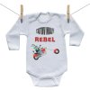 Boodyy Body s dlhým rukávom Tatov malý rebel 80 (9-12 mesiacov)