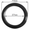 Tesnenie držiaka filtra 73x57x8 mm | Bezzera | Gaggia | Vibiemme
