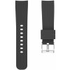BStrap Silicone Line (Small) remienok na Garmin Vivoactive 5, black
